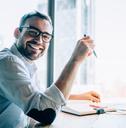 Accountant working remotely