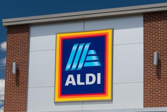 aldi store logo outside store