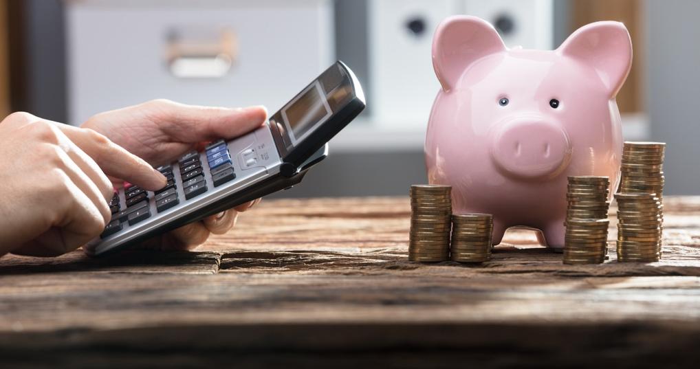 Businessman with a high yield savings account