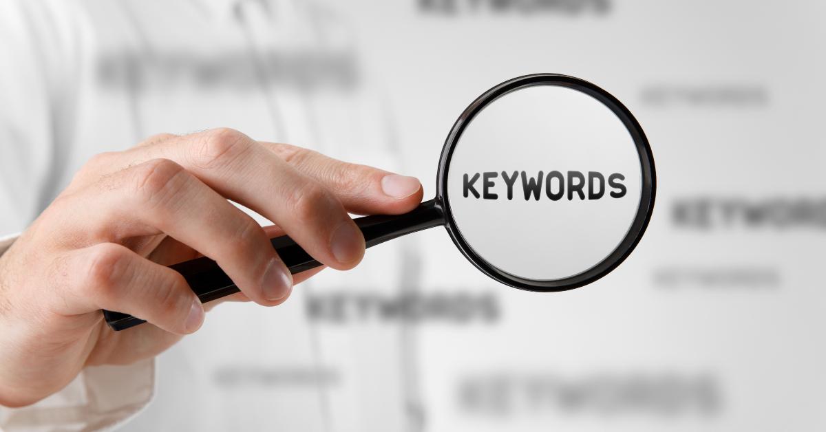 find keywords 