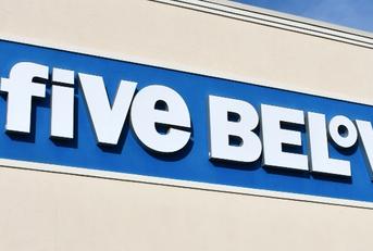five below store sign