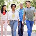 Group of people walking