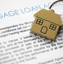Keys on a mortgage application