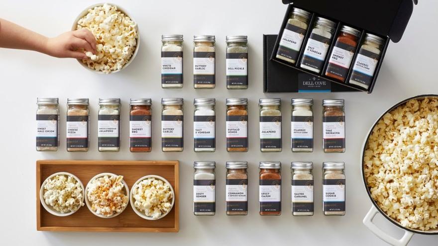 Gourmet popcorn seasoning from dellcovespices
