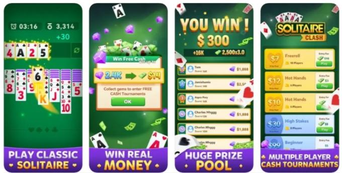 Solitaire Clash screenshot