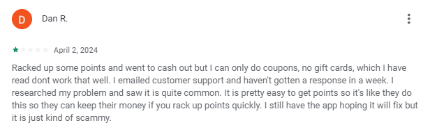Cash Giraffe review screenshot 1