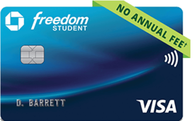 Chase Freedom® Student credit card