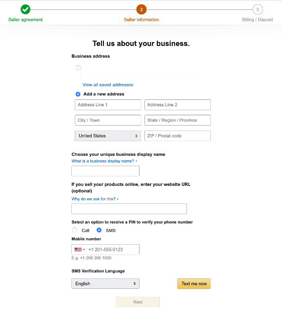 Sell on Amazon