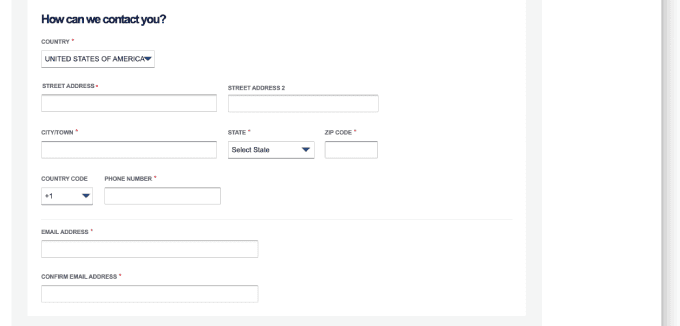 Southwest how can we contact you page.