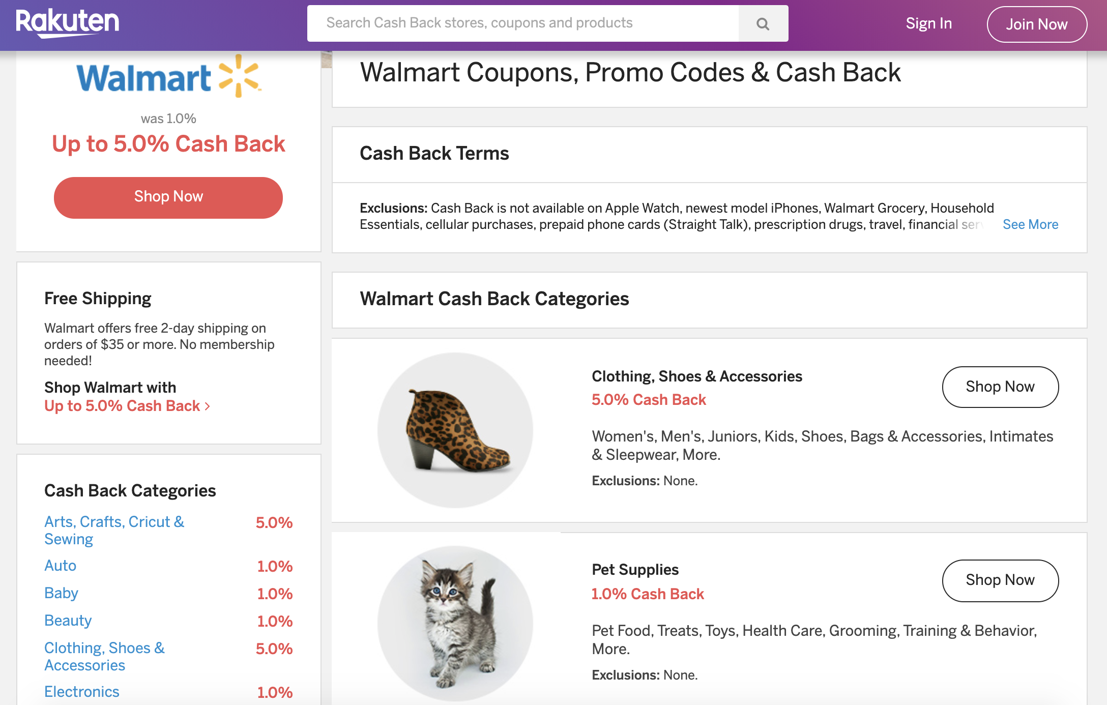 Earn Serious Cashback At Walmart Earn Serious Cashback At Walmart