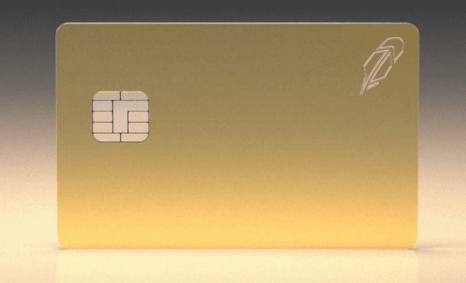 Robinhood's gold card.